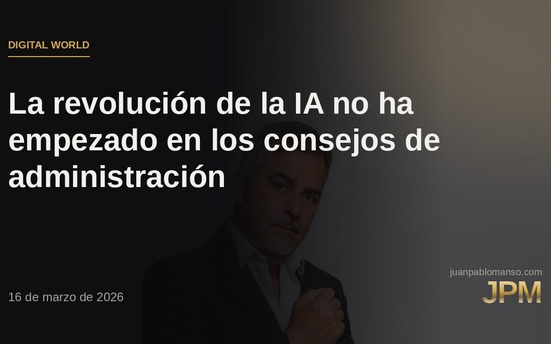 La revolución de la IA no ha empezado en los consejos de administración: ha empezado en los empleados